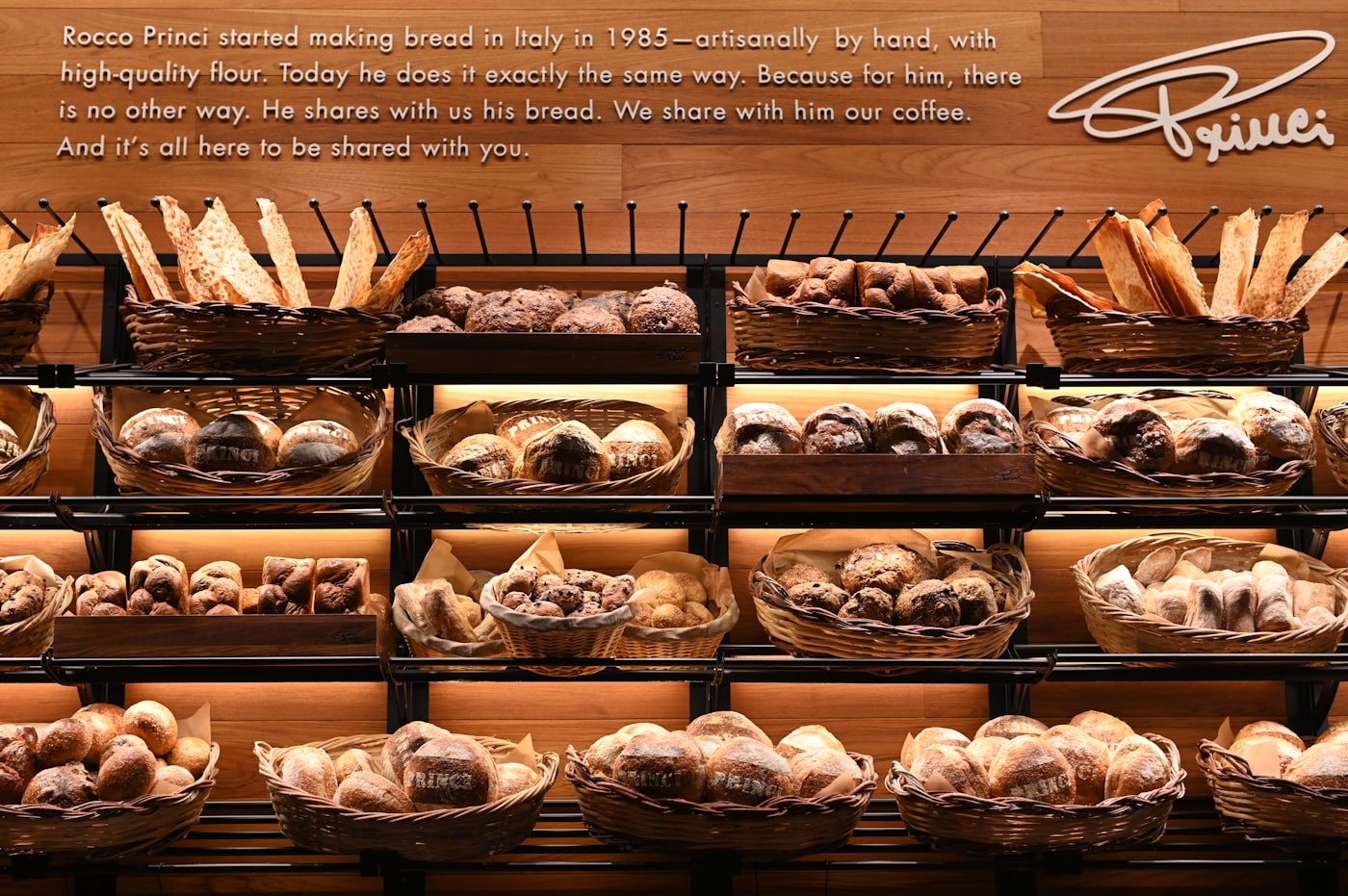 Breads out at seven